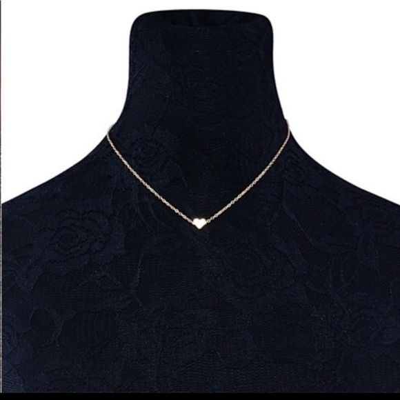 Gold Heart Necklace - Picture 2 of 2